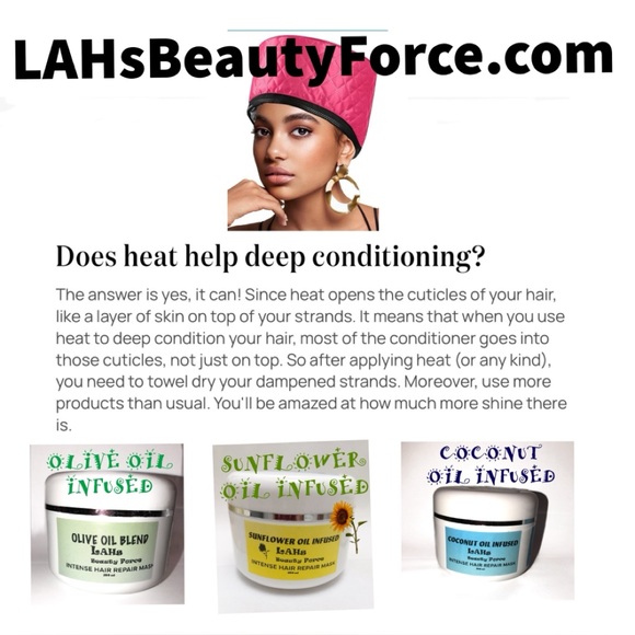 2 Hair Masks and Thermal Warmer Cap - Picture 10 of 11